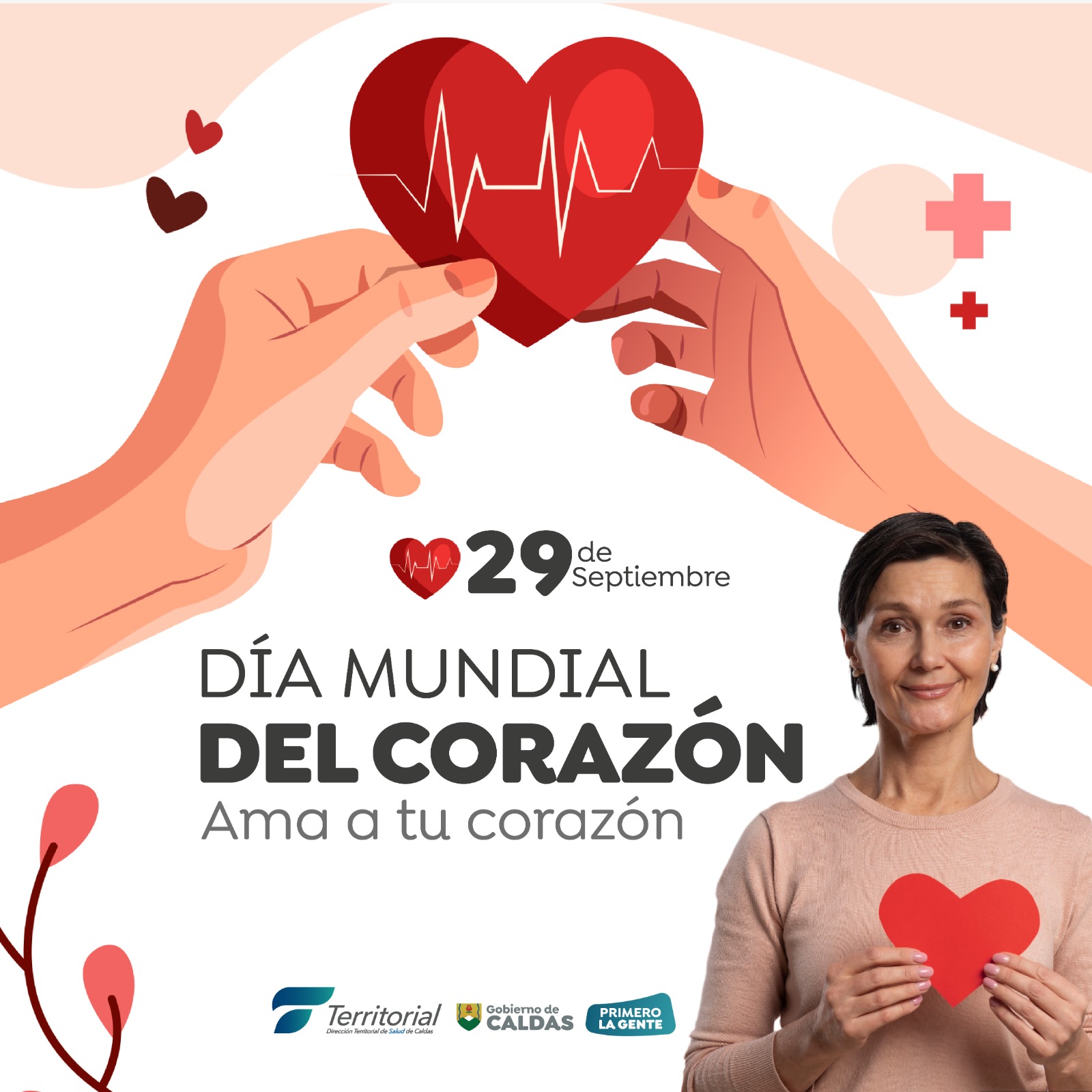 Con latidos de vida, La Dirección Territorial de Salud de Caldas celebra el día internacional del corazón