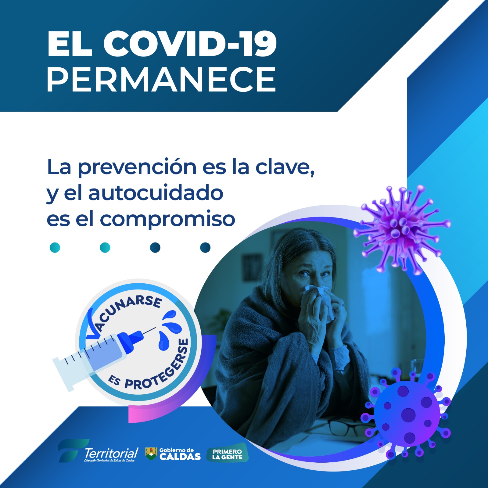 Caldas registró la semana anterior un fallecido por Covid 19, la DTSC insiste en la vacunación
