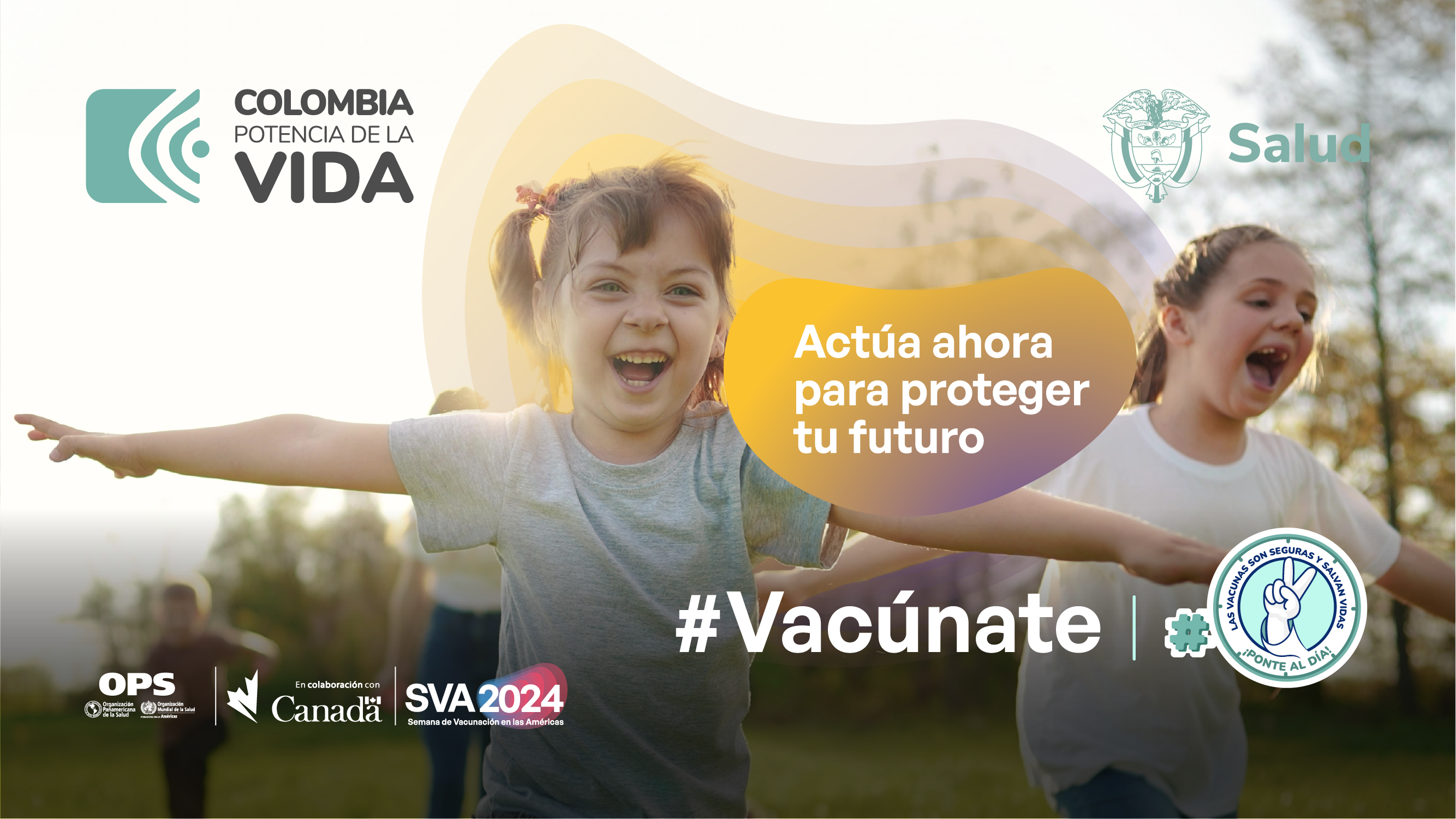¡Ponte al día con las vacunas! abril se viste de inmunización: Este sábado gran jornada de vacunación nacional